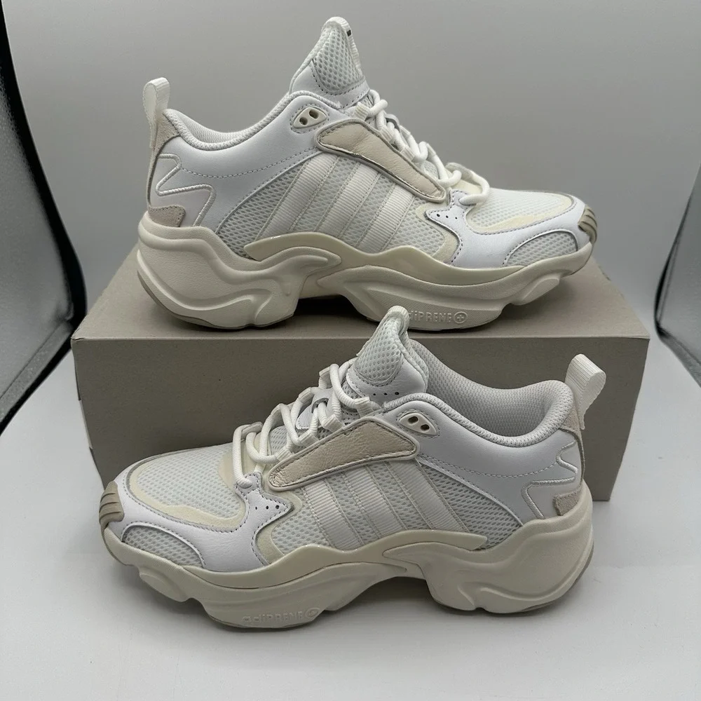 Adidas Magmur Runner Naked Shoes Womens 8‎ White/Cream Sneakers adiPRENE+ G54683